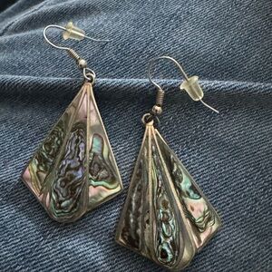 Abalone earrings